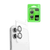 Newface iPhone 16 Raze Metal Kamera Lens - Beyaz