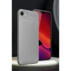 Newface iPhone 16E Kılıf Auto Focus Karbon Kapak - Gri