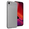 Newface iPhone 16E Kılıf Auto Focus Karbon Kapak - Gri
