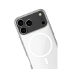 Newface iPhone 17 Pro Kılıf Magneticsafe Şeffaf Silikon - Şeffaf