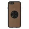 Newface iPhone 6 Kılıf Montreal Yüzüklü Silikon Kapak