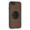 Newface iPhone 6 Kılıf Montreal Yüzüklü Silikon Kapak