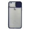 Newface iPhone 6 Kılıf Palm Buzlu Kamera Sürgülü Silikon