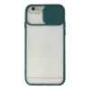 Newface iPhone 6 Plus Kılıf Palm Buzlu Kamera Sürgülü Silikon