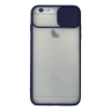 Newface iPhone 6 Plus Kılıf Palm Buzlu Kamera Sürgülü Silikon