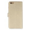 Newface iPhone 6 Plus Kılıf Trend S Plus Kapaklı Kılıf - Gold