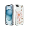Newface iPhone 7 Kılıf Daisy Simli Magsafe Kapak - Pembe