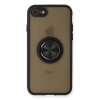 Newface iPhone 7 Kılıf Montreal Yüzüklü Silikon Kapak