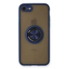 Newface iPhone 7 Kılıf Montreal Yüzüklü Silikon Kapak