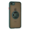 Newface iPhone 7 Kılıf Montreal Yüzüklü Silikon Kapak