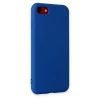 iPhone 7 Kılıf Nano içi Kadife Silikon - Lacivert