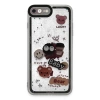 Newface iPhone 7 Kılıf Sweet Desenli Silikon Kapak - Sarı