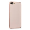 Newface iPhone 7 Plus Kılıf Coco Deri Silikon Kapak