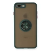 Newface iPhone 7 Plus Kılıf Montreal Yüzüklü Silikon Kapak