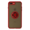 Newface iPhone 7 Plus Kılıf Montreal Yüzüklü Silikon Kapak