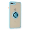 Newface iPhone 7 Plus Kılıf Montreal Yüzüklü Silikon Kapak