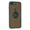 Newface iPhone 7 Plus Kılıf Montreal Yüzüklü Silikon Kapak