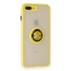 Newface iPhone 7 Plus Kılıf Montreal Yüzüklü Silikon Kapak