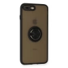 Newface iPhone 7 Plus Kılıf Montreal Yüzüklü Silikon Kapak