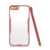 Newface iPhone 7 Plus Kılıf Platin Silikon - Pembe