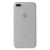 Newface iPhone 7 Plus Kılıf PP Ultra İnce Kapak - Beyaz
