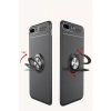 Newface iPhone 7 Plus Kılıf Range Yüzüklü Silikon