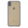 Newface iPhone X Kılıf Montreal Silikon Kapak - Gri