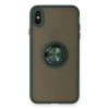 Newface iPhone X Kılıf Montreal Yüzüklü Silikon Kapak