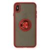 Newface iPhone X Kılıf Montreal Yüzüklü Silikon Kapak