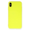 Newface iPhone X Kılıf Nano içi Kadife Silikon