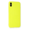 Newface iPhone X Kılıf Nano içi Kadife Silikon