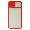 Newface iPhone X Kılıf Palm Buzlu Kamera Sürgülü Silikon
