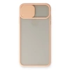 Newface iPhone X Kılıf Palm Buzlu Kamera Sürgülü Silikon