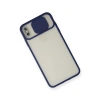 Newface iPhone X Kılıf Palm Buzlu Kamera Sürgülü Silikon