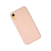 Newface iPhone XR Kılıf Nano içi Kadife Silikon - Pudra