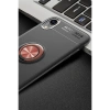 Newface iPhone XR Kılıf Range Yüzüklü Silikon
