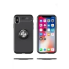 Newface iPhone XS Kılıf Range Yüzüklü Silikon