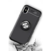 Newface iPhone XS Kılıf Range Yüzüklü Silikon