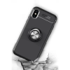 Newface iPhone XS Kılıf Range Yüzüklü Silikon