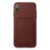 Newface iPhone XS Max Kılıf Kelvin Kartvizitli Silikon
