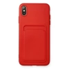 Newface iPhone XS Max Kılıf Kelvin Kartvizitli Silikon