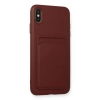 Newface iPhone XS Max Kılıf Kelvin Kartvizitli Silikon