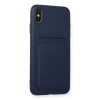Newface iPhone XS Max Kılıf Kelvin Kartvizitli Silikon