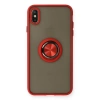 Newface iPhone XS Max Kılıf Montreal Yüzüklü Silikon Kapak