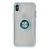 Newface iPhone XS Max Kılıf Montreal Yüzüklü Silikon Kapak