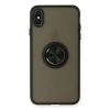Newface iPhone XS Max Kılıf Montreal Yüzüklü Silikon Kapak