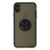 Newface iPhone XS Max Kılıf Montreal Yüzüklü Silikon Kapak