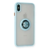 Newface iPhone XS Max Kılıf Montreal Yüzüklü Silikon Kapak