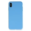 Newface iPhone XS Max Kılıf Nano içi Kadife Silikon