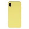 Newface iPhone XS Max Kılıf Nano içi Kadife Silikon